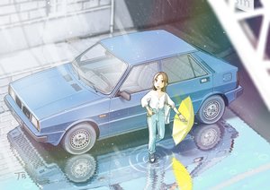 Rating: Safe Score: 29 Tags: car jetbrick original rain rainbow reflection signed umbrella water User: RyuZU