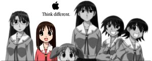 Rating: Safe Score: 13 Tags: azumanga_daioh dualscreen kagura kasuga_ayumu mac mihama_chiyo mizuhara_koyomi sakaki takino_tomo User: Oyashiro-sama