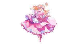 Rating: Safe Score: 17 Tags: blonde_hair blue_eyes crown dress elbow_gloves gloves long_hair lydia_baek princess_peach super_mario watermark white User: mattiasc02